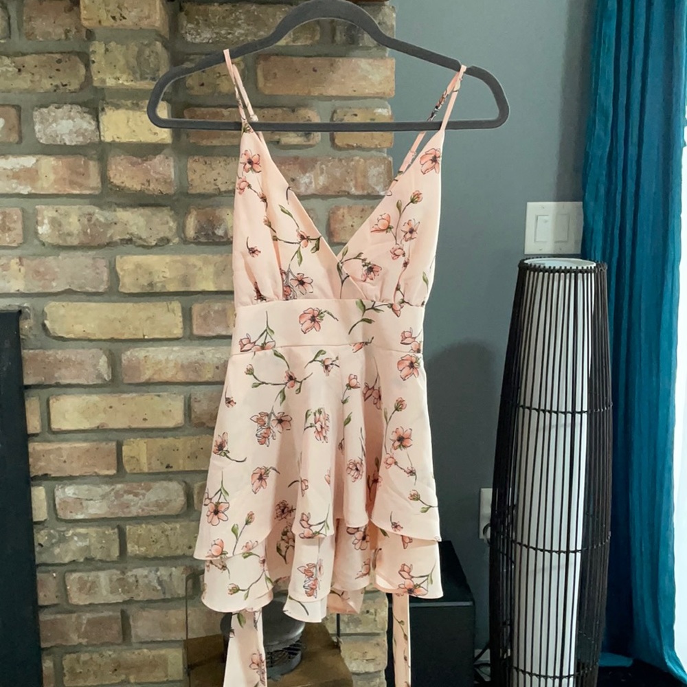 Front tie romper size small